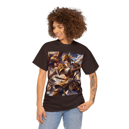 Samurai Virgo (3) Unisex Heavy Cotton Tee