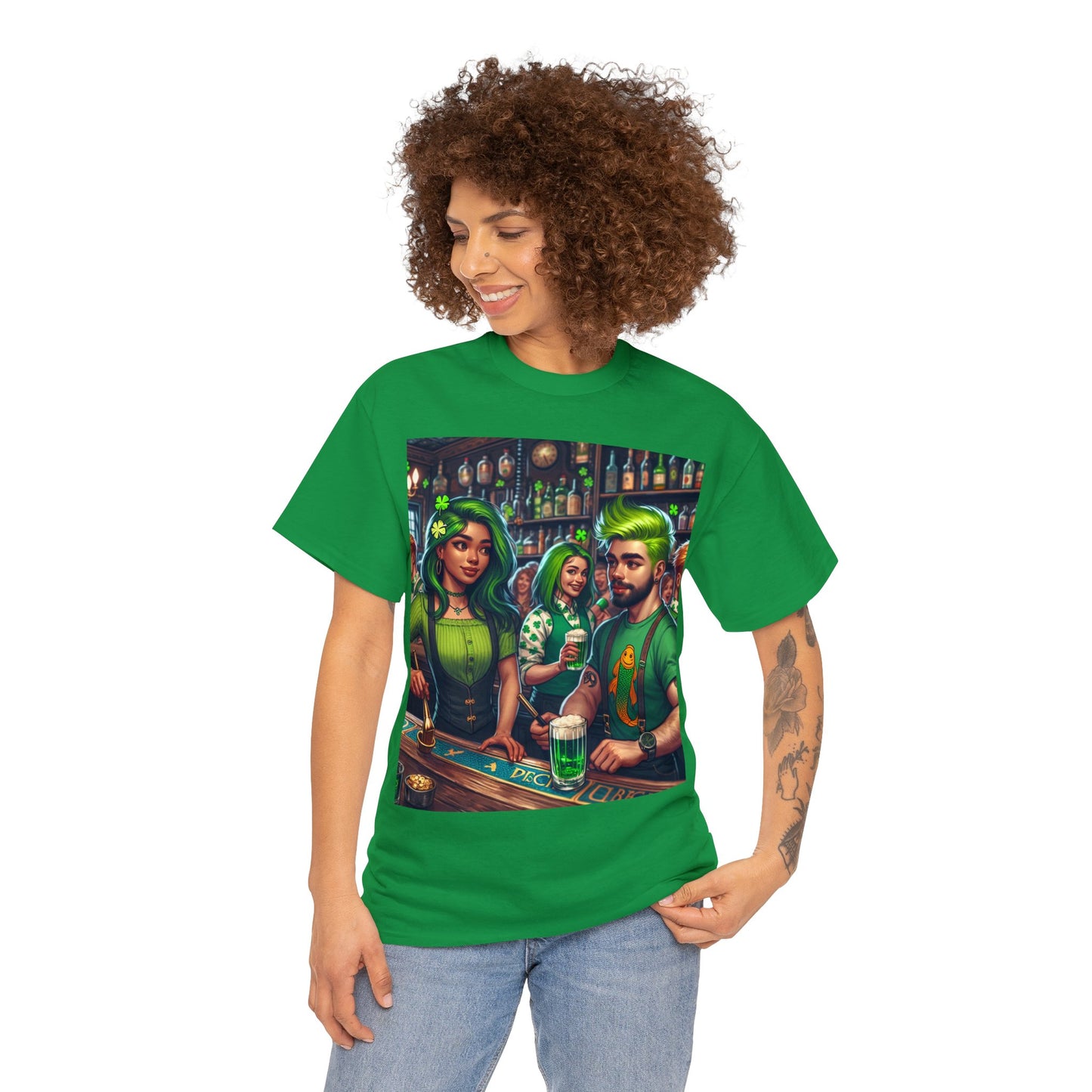 St. Patrick's Day (13) Unisex Heavy Cotton Tee