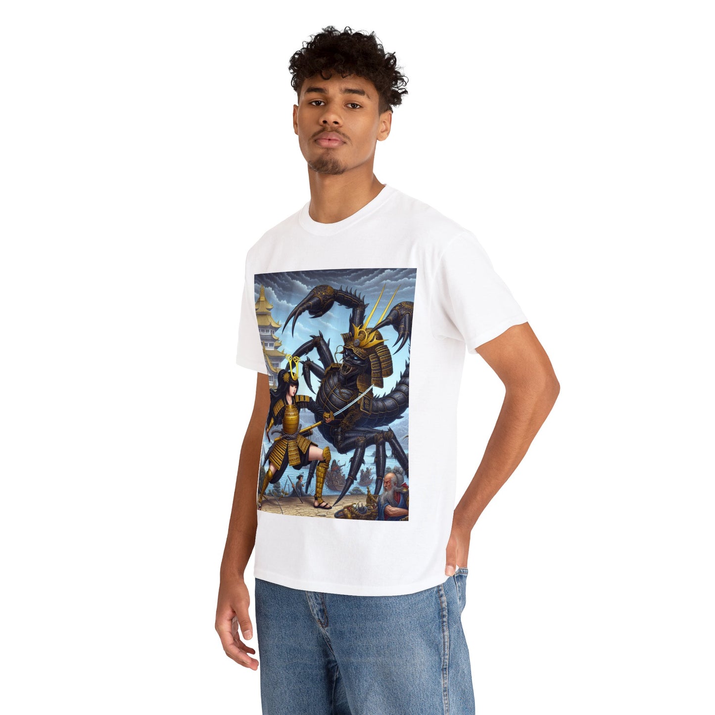 Samurai Scorpio (F3) Unisex Heavy Cotton Tee