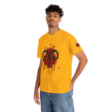 Load image into Gallery viewer, Aries Inspired Unisex Heavy Cotton Tee | Astrology Shirt, Zodiac Apparel, Gift for Astrology Lovers, Rambunctious Spirit T-Shirt, [...]
