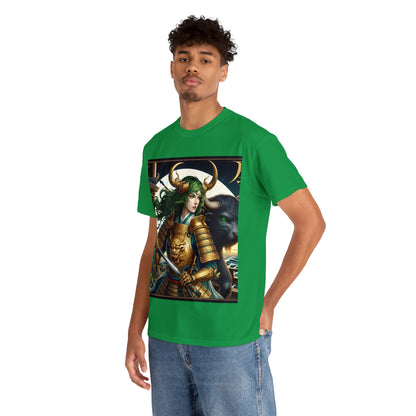 Samurai Taurus (F1) Unisex Heavy Cotton Tee