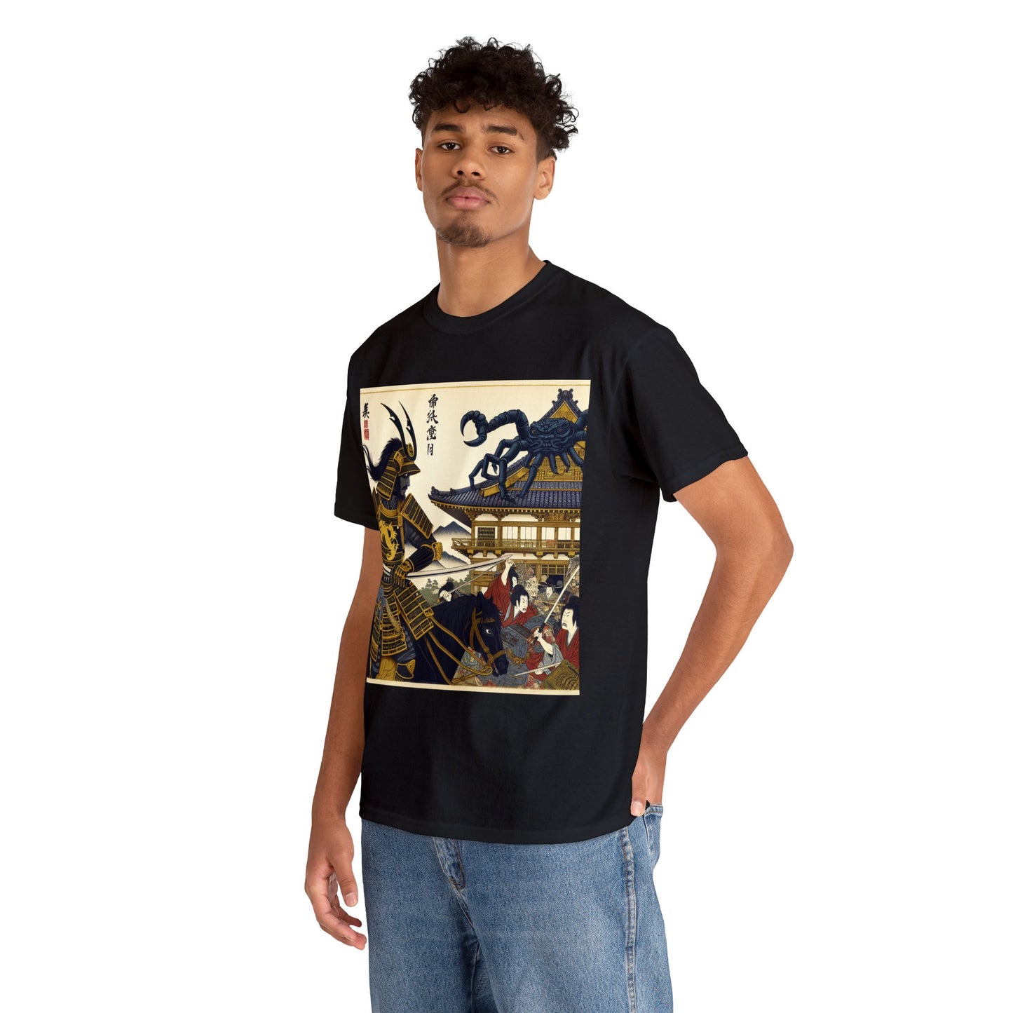 Samurai Scorpio (3) Unisex Heavy Cotton Tee