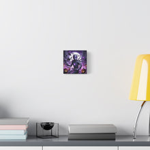 Load image into Gallery viewer, Ninja Halloween Wall Art, Frightening Home Decor, Glow-in-the-Dark Canvas
