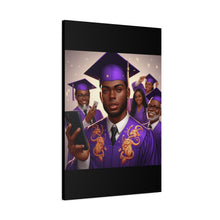 Load image into Gallery viewer, Celebrate Graduation with Custom Matte Canvas Art, Graduation Gift, Home Decor, Wall Art, Unique Graduation Keepsake
