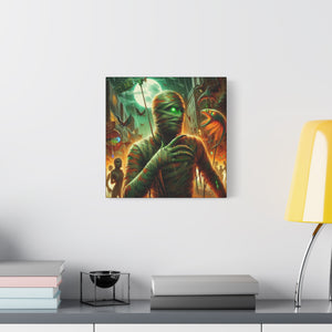 Canvas Print Halloween Pisces Mummy
