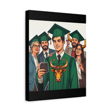 Load image into Gallery viewer, Graduation Canvas Art, Custom Grad Gift, Wall Decor, Graduation Celebration, Personalized Graduation Print
