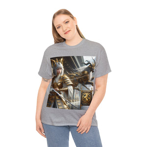 Samurai Capricorn (F3) Unisex Heavy Cotton Tee