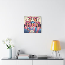 Load image into Gallery viewer, Canvas Print, Graduation Celebration Wall Art, Perfect Gift for Grads, Academic Achievements, Home Decor, Personalized, Unique Keepsake
