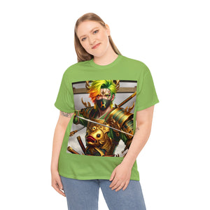 Samurai Pisces (3) Unisex Heavy Cotton Tee