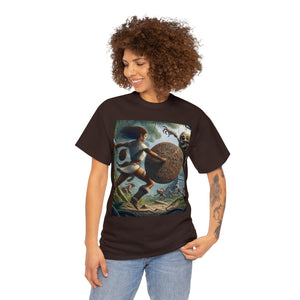 Virgo Aztec (F3) Unisex Heavy Cotton Tee