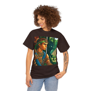 Virgo Aztec (1) Unisex Heavy Cotton Tee