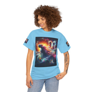 Virgo Cosmic Astrology Tee, Horoscope T-Shirt, Zodiac Cotton Shirt, Unisex Graphic Tee, Celestial Apparel, Astrology Gift