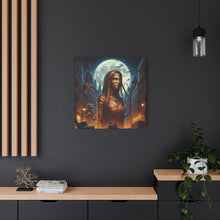 Load image into Gallery viewer, Canvas Print - Halloween Virgo Astrology Mummy
