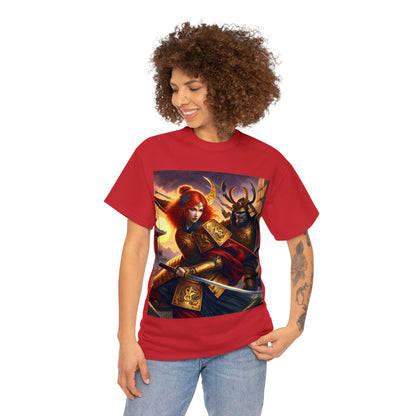 Samurai Aries (F4) Unisex Heavy Cotton Tee