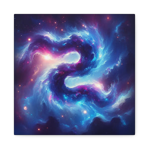 Galactic Dream Canvas Print, Home Decor, Wall Art, Space Art, Cosmic Decor, Gift for Astronomers