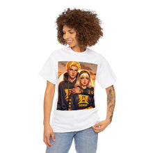 Load image into Gallery viewer, Unisex Gemini Couple (3) Heavy Cotton Tee
