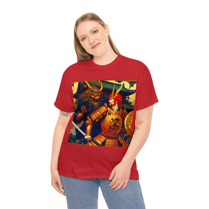 Samurai Aries (4) Unisex Heavy Cotton Tee