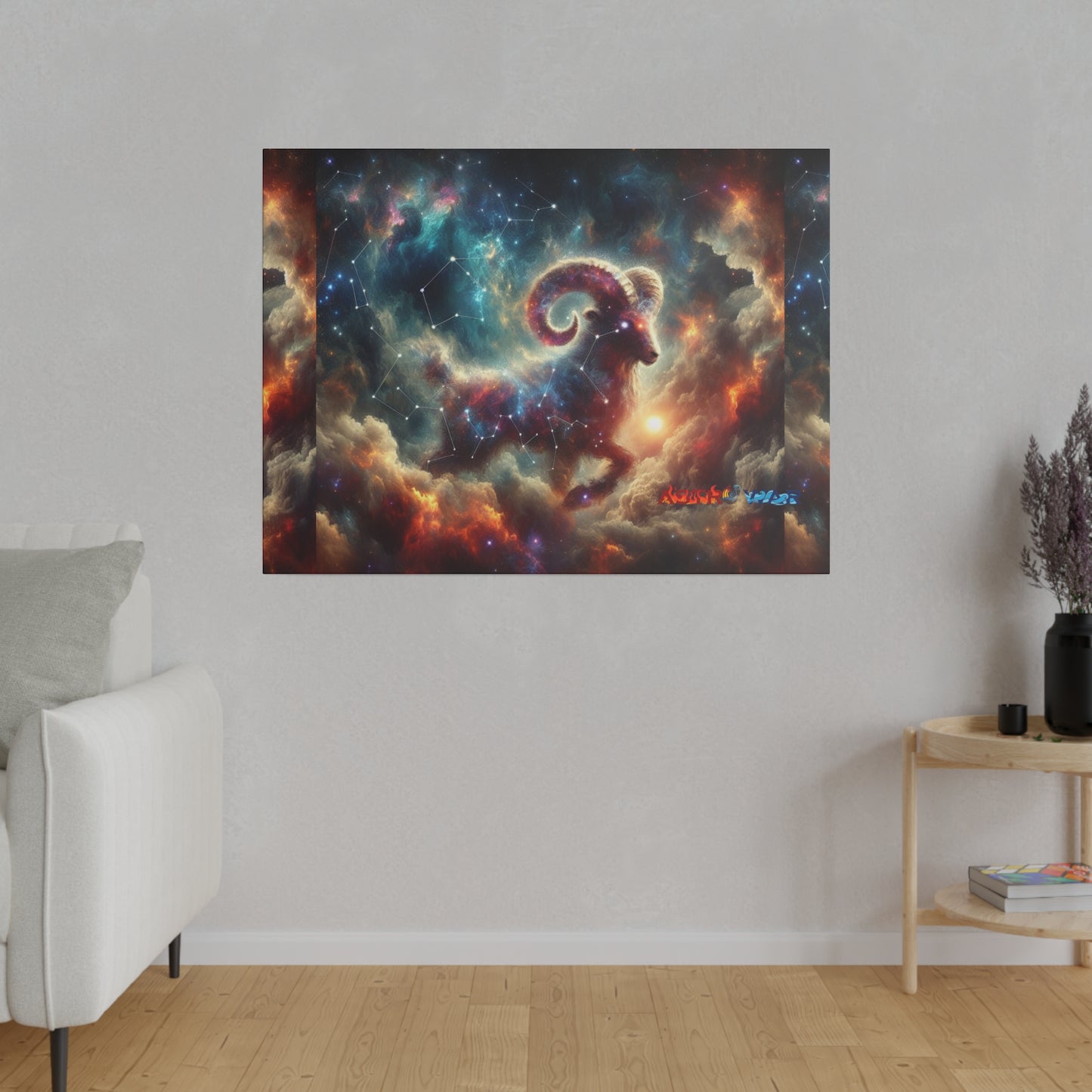 Aries Nebula (1) Matte Canvas, Stretched, 0.75"