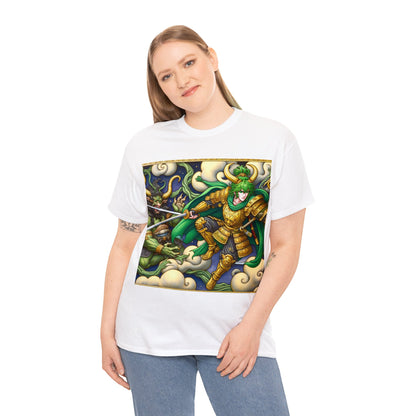 Samurai Taurus (4) Unisex Heavy Cotton Tee