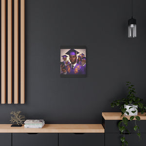 Celebrate Graduation with Custom Matte Canvas Art, Graduation Gift, Home Decor, Wall Art, Unique Graduation Keepsake