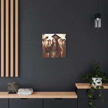 Load image into Gallery viewer, Graduation Canvas Print, Inspirational Wall Art for Graduates, Home Decor, Gift for Her, College Graduation, Motivational Decor
