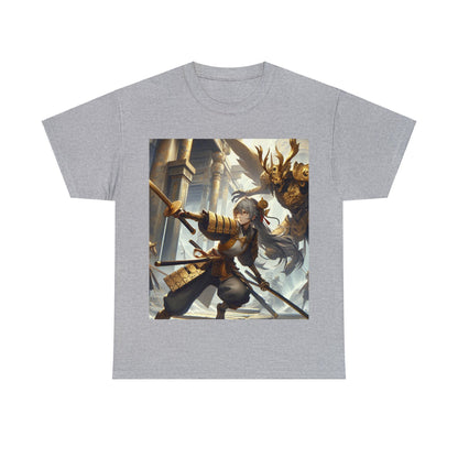 Samurai Capricorn (F4) Unisex Heavy Cotton Tee