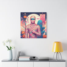 Load image into Gallery viewer, Canvas Art - Halloween Libra Astrology Mummy
