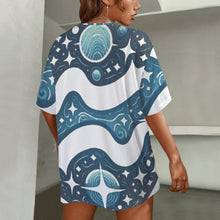 Load image into Gallery viewer, Aquarius Round Neck Loose T-Shirt
