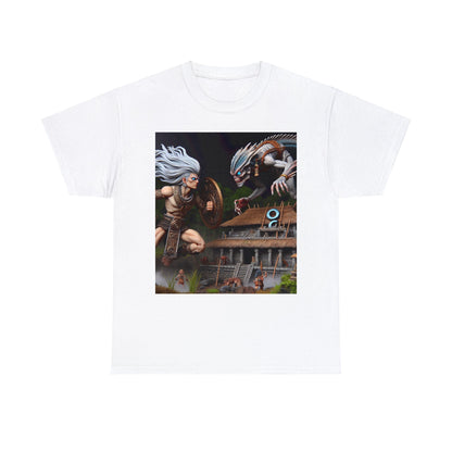 Cancer Aztec (4) Unisex Heavy Cotton Tee