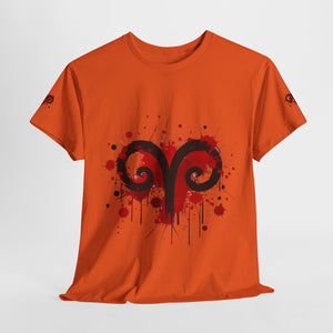 Edgy Aries Graphic Tee, Astrology Shirt, Perfect Gift for Zodiac Lovers, Unisex Cotton Top, Stylish Casual Wear