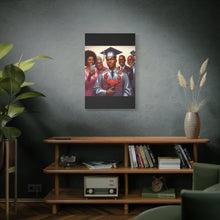 Load image into Gallery viewer, Graduation Celebration Canvas Art, Family Portrait, Graduation Gift, Wall Decor, Home Decoration, College Graduation
