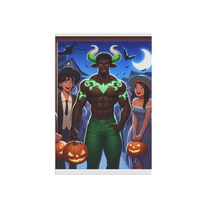 Taurus Halloween (1) Garden & House Banner