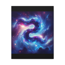 Load image into Gallery viewer, Galactic Dream Canvas Print, Home Decor, Wall Art, Space Art, Cosmic Decor, Gift for Astronomers

