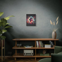 Load image into Gallery viewer, Cosmic Lion Canvas Art, Wall Decor, Galaxy Artwork, Home Decor, Unique Gift for Art Lovers, Space Theme
