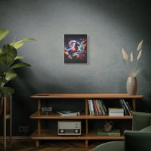 Load image into Gallery viewer, Stretched Canvas Print, Cosmic Goat Art, Zodiac Decor, Aries Gift, Astrological Wall Art, Astrology Home Decor
