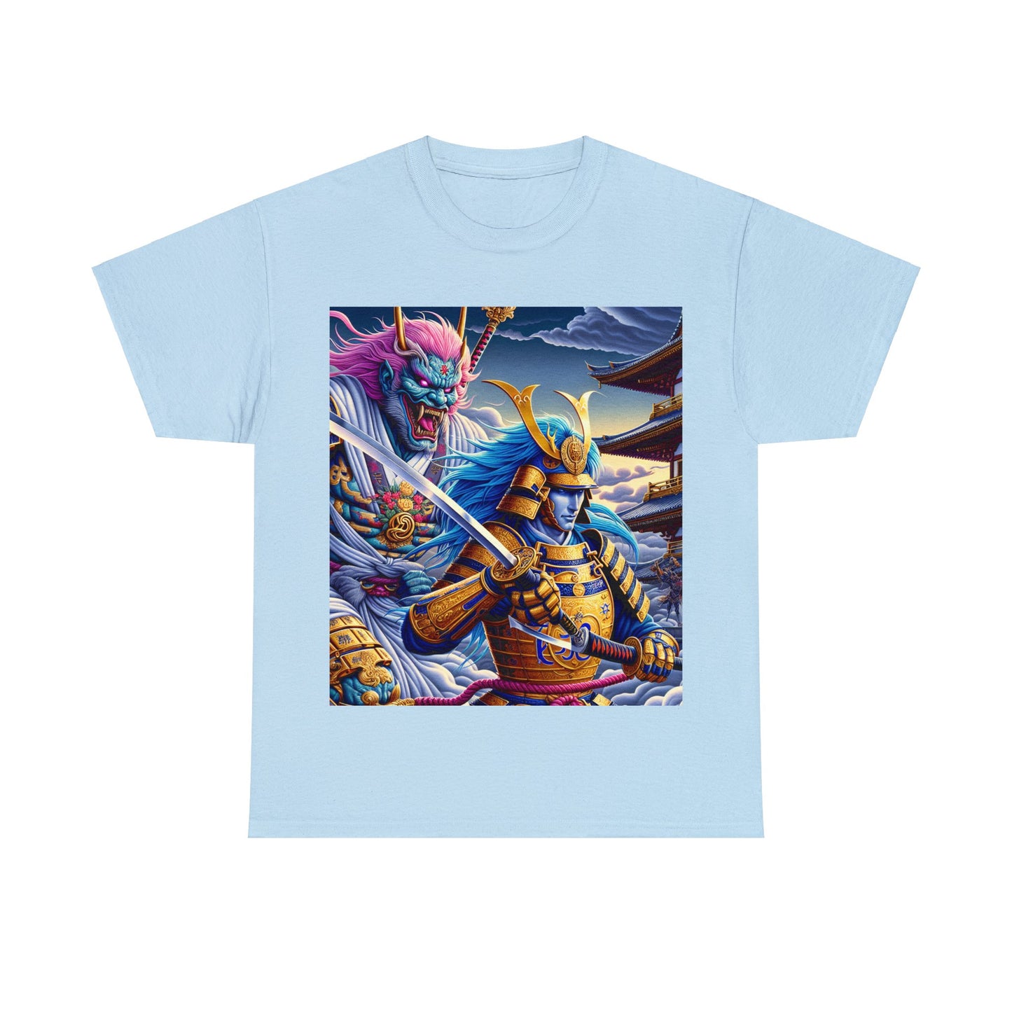 Samurai Libra (1) Unisex Heavy Cotton Tee