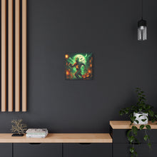 Load image into Gallery viewer, Spooky Halloween Wall Art Canvas, Mummy Decor for Fall, Halloween Party Decoration, Frightening Home Decor, Unique Gift Idea
