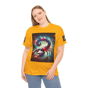 Cosmic Scorpion Tee | Unisex Heavy Cotton Tee | Astrowar Graphic Tees | Space Lover Apparel | Unique Astrology Shirt | Gift for Star [...]