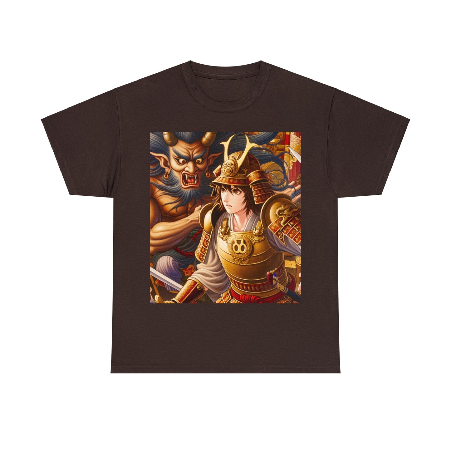 Samurai Virgo (2) Unisex Heavy Cotton Tee