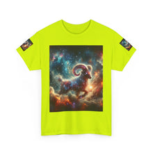 Load image into Gallery viewer, Aries Celestial Astrology Tee - Unisex Short Sleeve Shirt, Cosmic T-Shirt, Horoscope Apparel, Astrology Gift, Zodiac Wear
