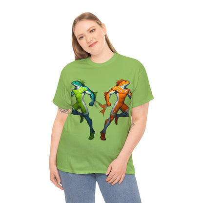 Team Pisces (2) Unisex Heavy Cotton Tee