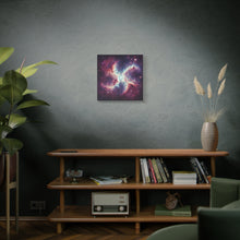 Load image into Gallery viewer, Galactic Canvas Art, Celestial Wall Decor, Cosmic Artwork, Space-Themed Home Decor, Stretched Canvas Print
