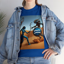 Load image into Gallery viewer, Aquarius Zulu (F4) Unisex Heavy Cotton Tee
