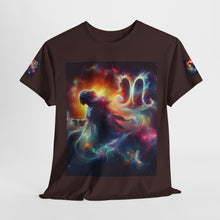 Load image into Gallery viewer, Virgo Cosmic Astrology Tee, Horoscope T-Shirt, Zodiac Cotton Shirt, Unisex Graphic Tee, Celestial Apparel, Astrology Gift
