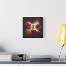 Load image into Gallery viewer, Celestial Canvas Wall Art, Starry Decor, Zodiac Home Accent, Gift for Astrology Lovers, Galaxy Art Print, Cosmic Wall Decor
