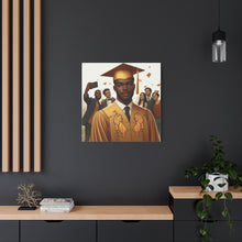 Load image into Gallery viewer, Graduation Canvas Art, Graduate Gift, Class of 2023 Decor, Achievement Wall Art, Inspirational Home Decor, College Graduation
