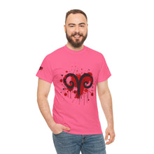 Load image into Gallery viewer, Edgy Aries Graphic Tee, Astrology Shirt, Perfect Gift for Zodiac Lovers, Unisex Cotton Top, Stylish Casual Wear
