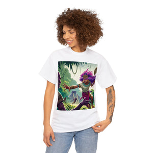 Sagittarius Aztec (4) Unisex Heavy Cotton Tee