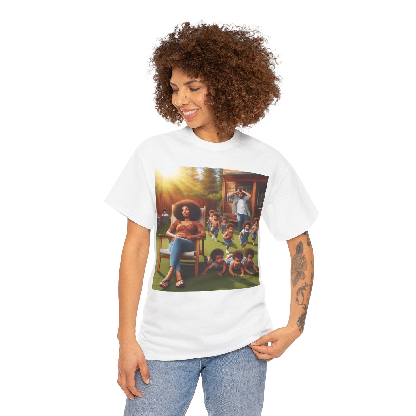 Mother's Day (5) Unisex Heavy Cotton Tee