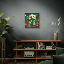 Load image into Gallery viewer, Spooky Halloween Wall Art Canvas, Mummy Decor for Fall, Halloween Party Decoration, Frightening Home Decor, Unique Gift Idea
